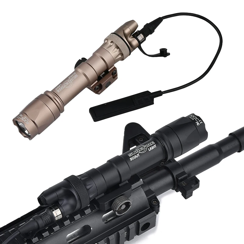 Surefir Linterna táctica M300/M600 con interruptor de presión - imagen 5