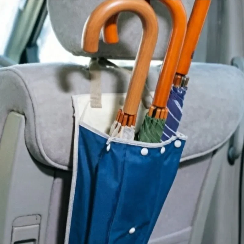 Bolsa almacenamiento impermeable plegable para paraguas coche - imagen 4