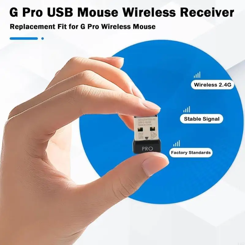 Embalaje del receptor USB para ratón G Pro Lightspeed