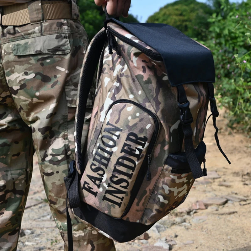 Mochila táctica camuflaje outdoor ligera resistente para senderismo - imagen 3