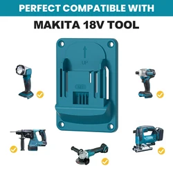 Organizador pared taladros Makita Bosch 18V – Soporte taller herramientas