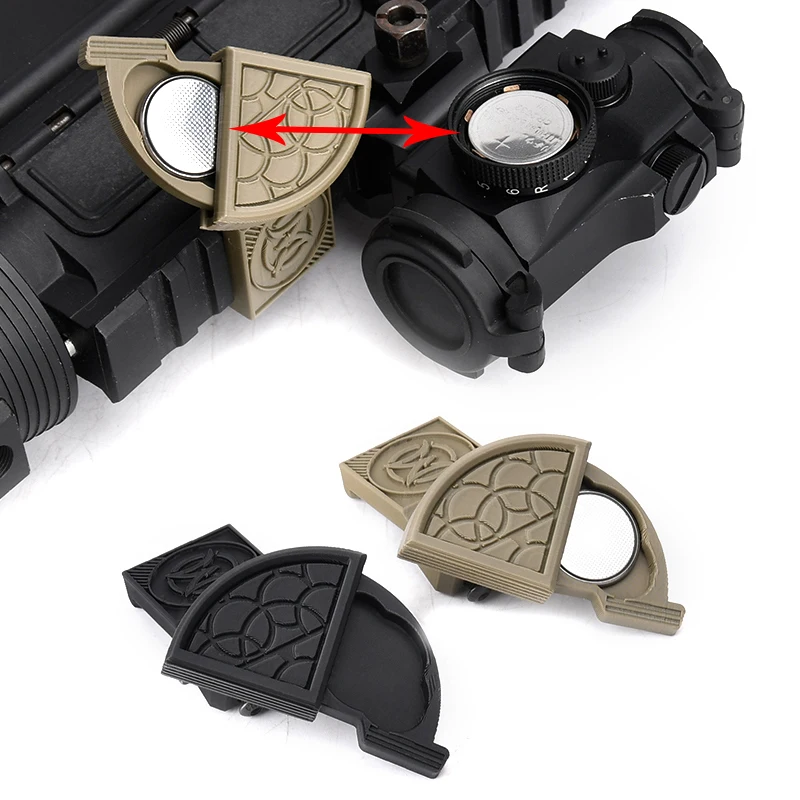 WADSN Caja de Batería Táctica para Riel Picatinny Airsoft - imagen 2