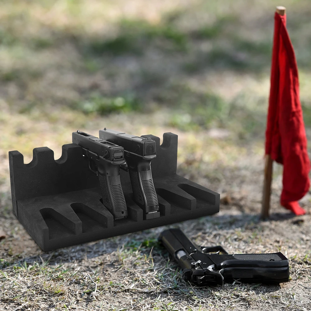 Soporte organizador de espuma para pistola Airsoft con ranuras - imagen 4
