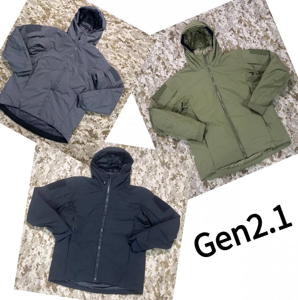Chaqueta táctica con capucha de algodón ligera para frío LEAF - imagen 3