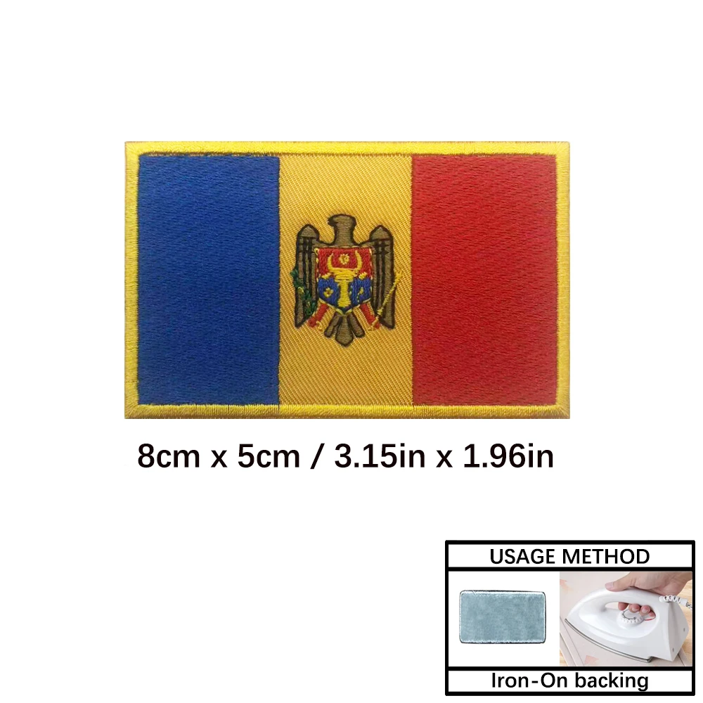 Parche bordado con banderas de países europeos - imagen 2