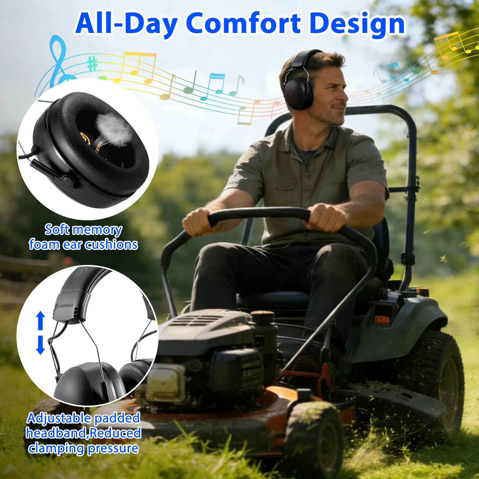 Auriculares electrónicos Bluetooth EB20 protección auditiva y radio - imagen 4