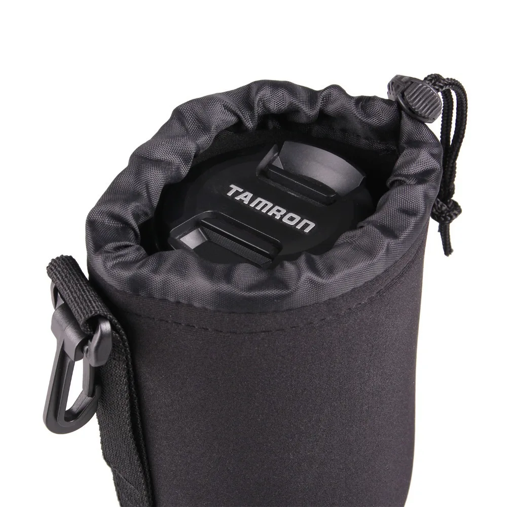 Funda impermeable para lente de cámara SLR con cordón - imagen 2