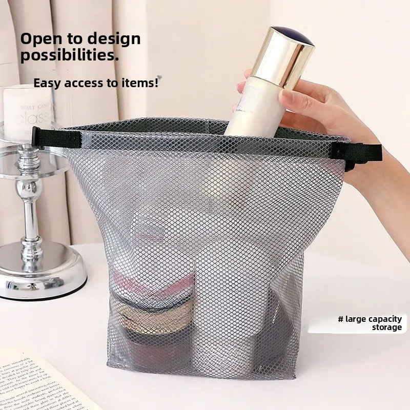 Bolsa de cosméticos portátil para llevar lo esencial