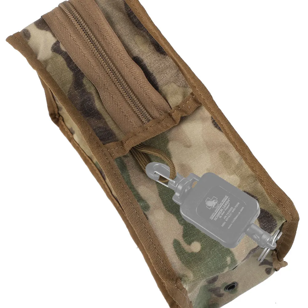 Bolsa táctica GP MOLLE tipo alto utilitaria corte láser para gafas NV - imagen 4