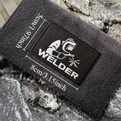 WELDER Parche táctico moral con velcro para equipo