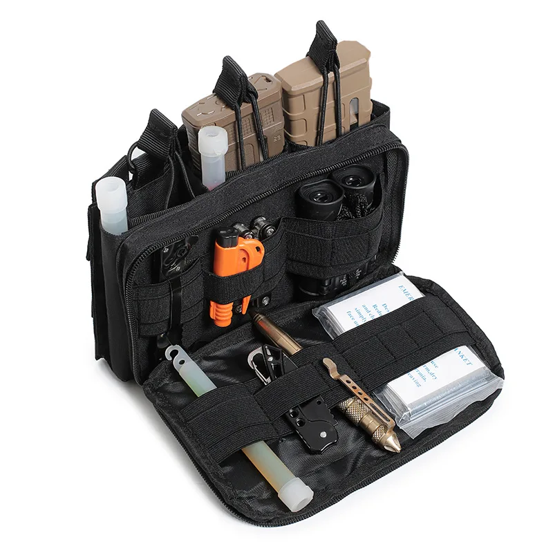 Bolsa Admin Táctica MOLLE para Cargadores, EMT y herramientas - imagen 2