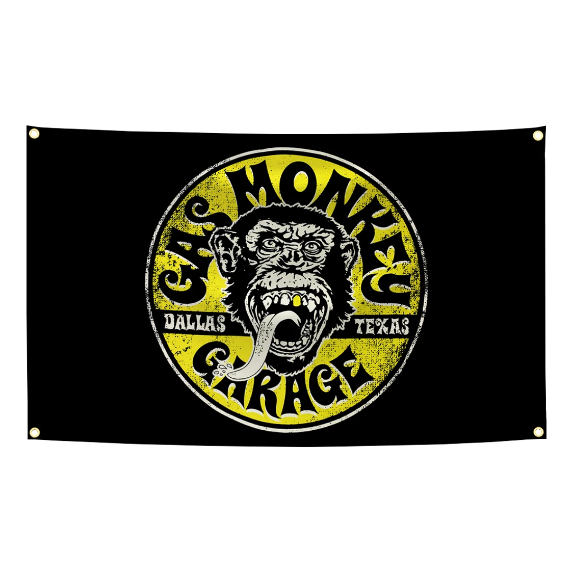Bandera táctica poliéster impresión digital G-Gas M-Monkeys garaje - imagen 2