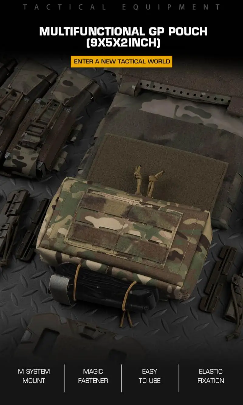 Bolsa IFAK POSEIDON DEFENSE WG vista frontal