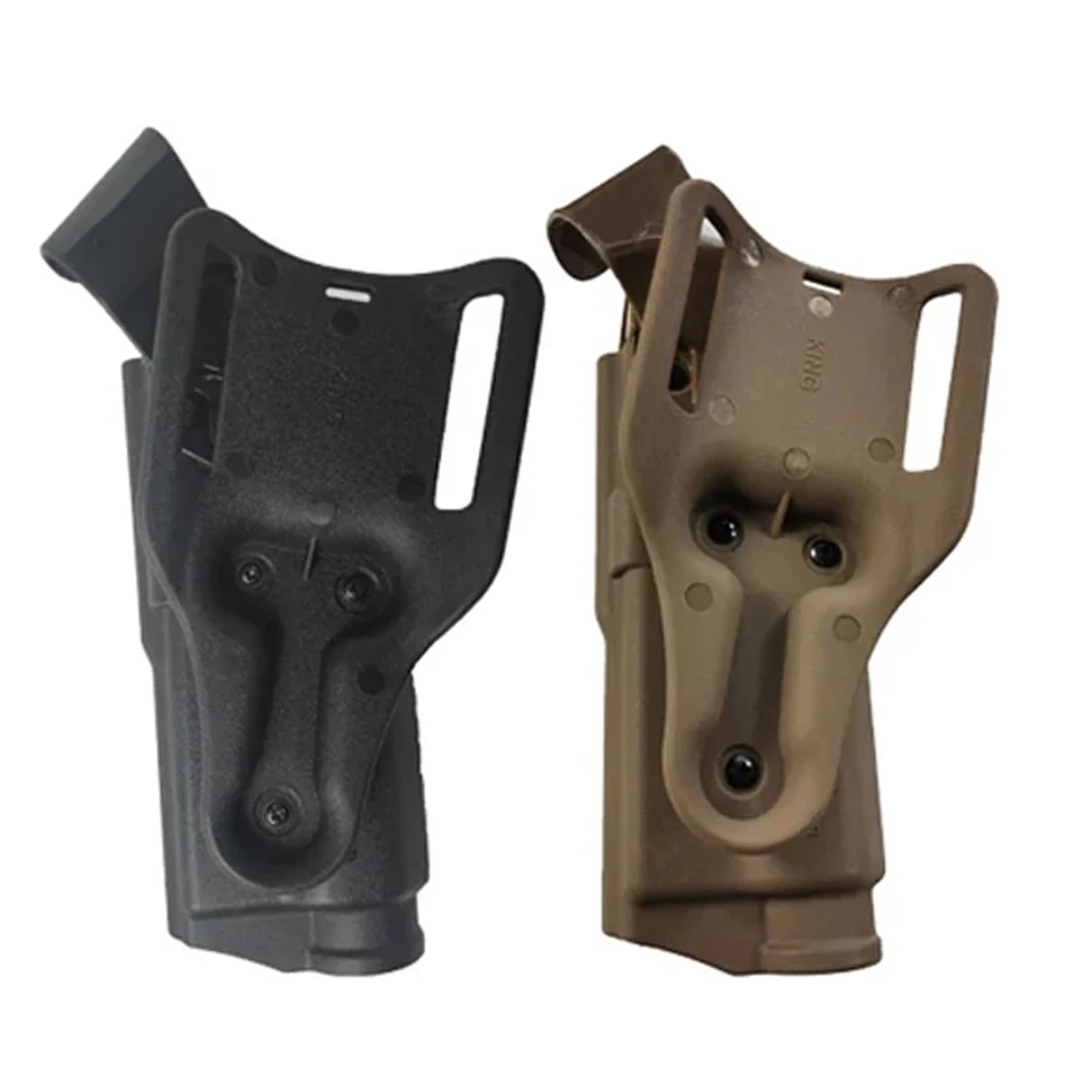 Funda táctica para Glock 17/19/22/31/32 con linterna, mano derecha - imagen 3