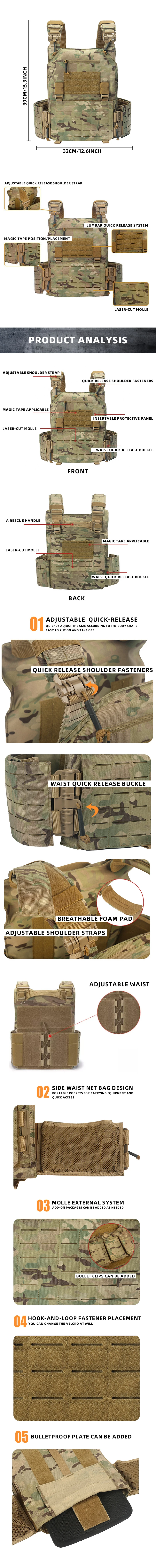 Montaje modular con MOLLE