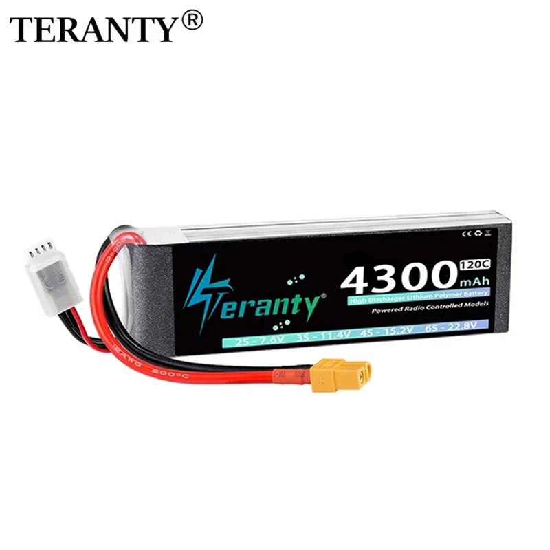 Batería LiPo TERANTY para RC con conector XT60 XT90 - imagen 5