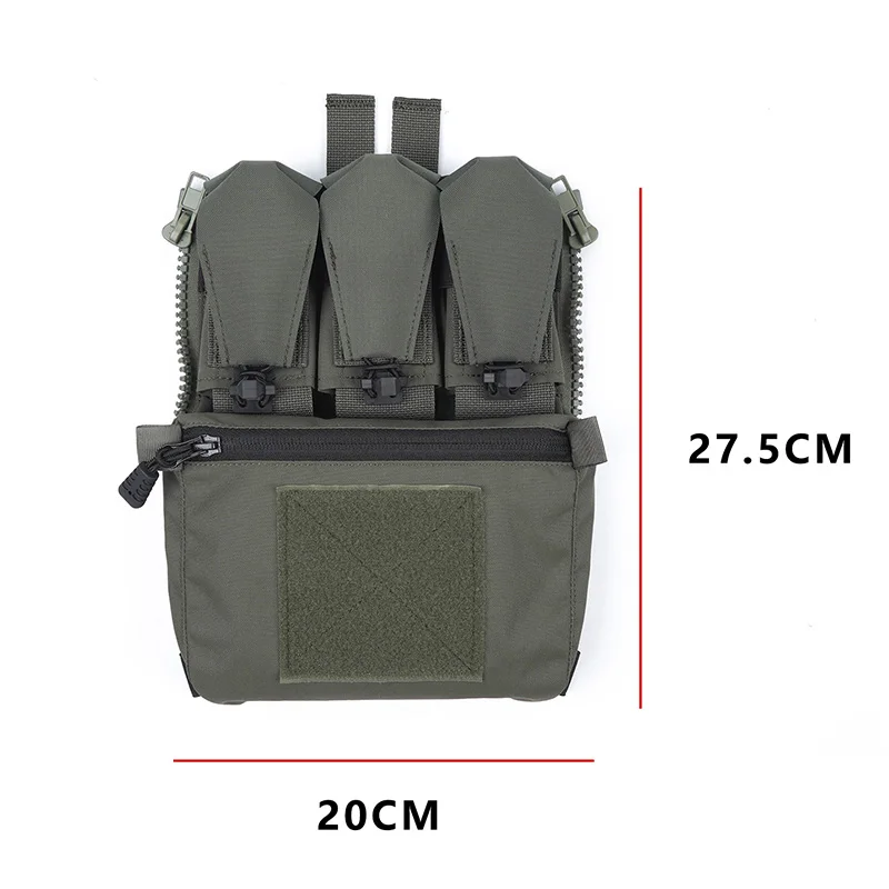 Adaptador MOLLE trasero en nylon 500D para cargadores de chaleco