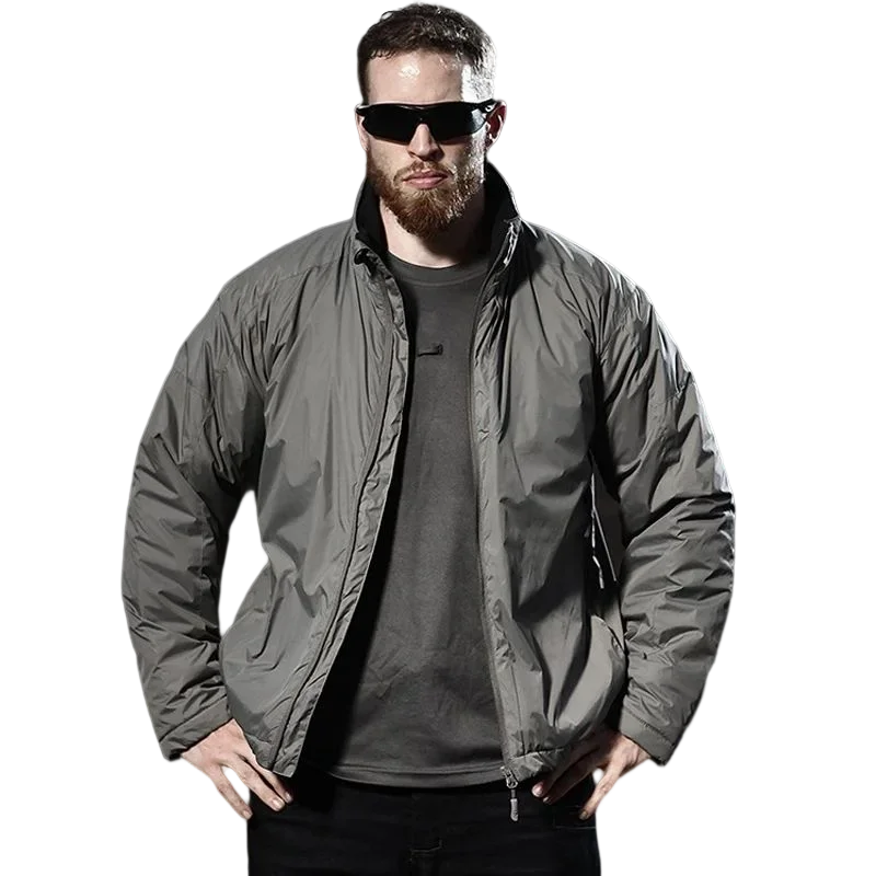 Chaqueta táctica de invierno impermeable cortavientos hombre