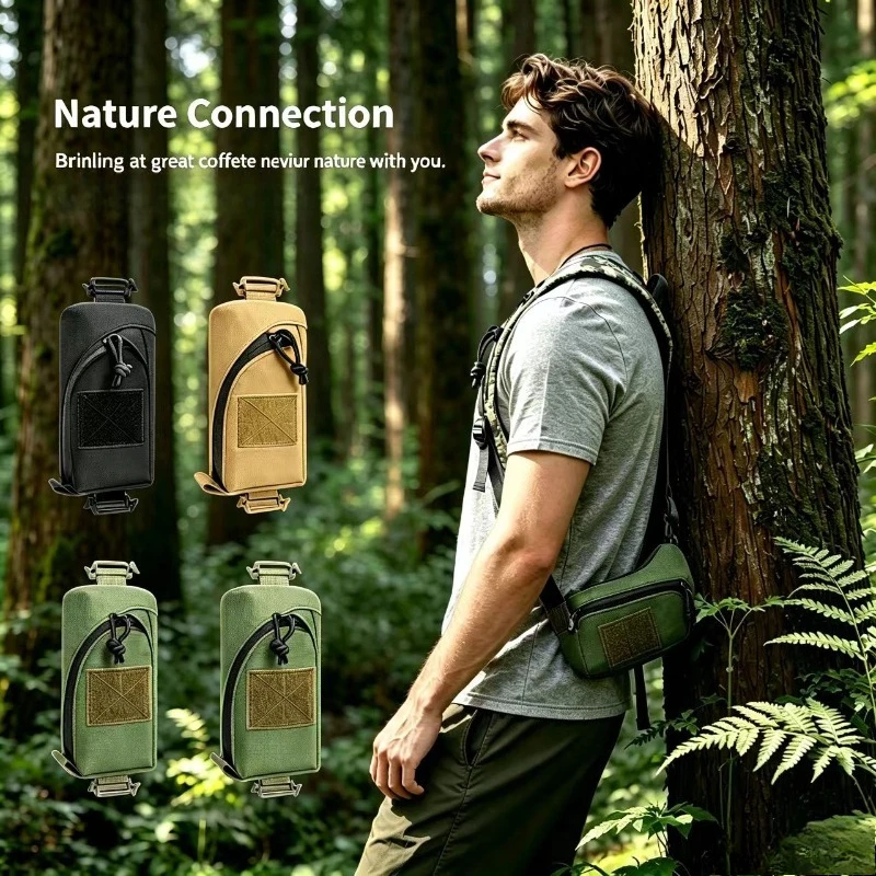 Bolsa porta teléfono táctica EDC colgante para escalada y senderismo - imagen 5
