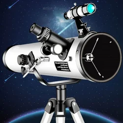 Telescopio astronómico monocular profesional 114 mm gran apertura 875x
