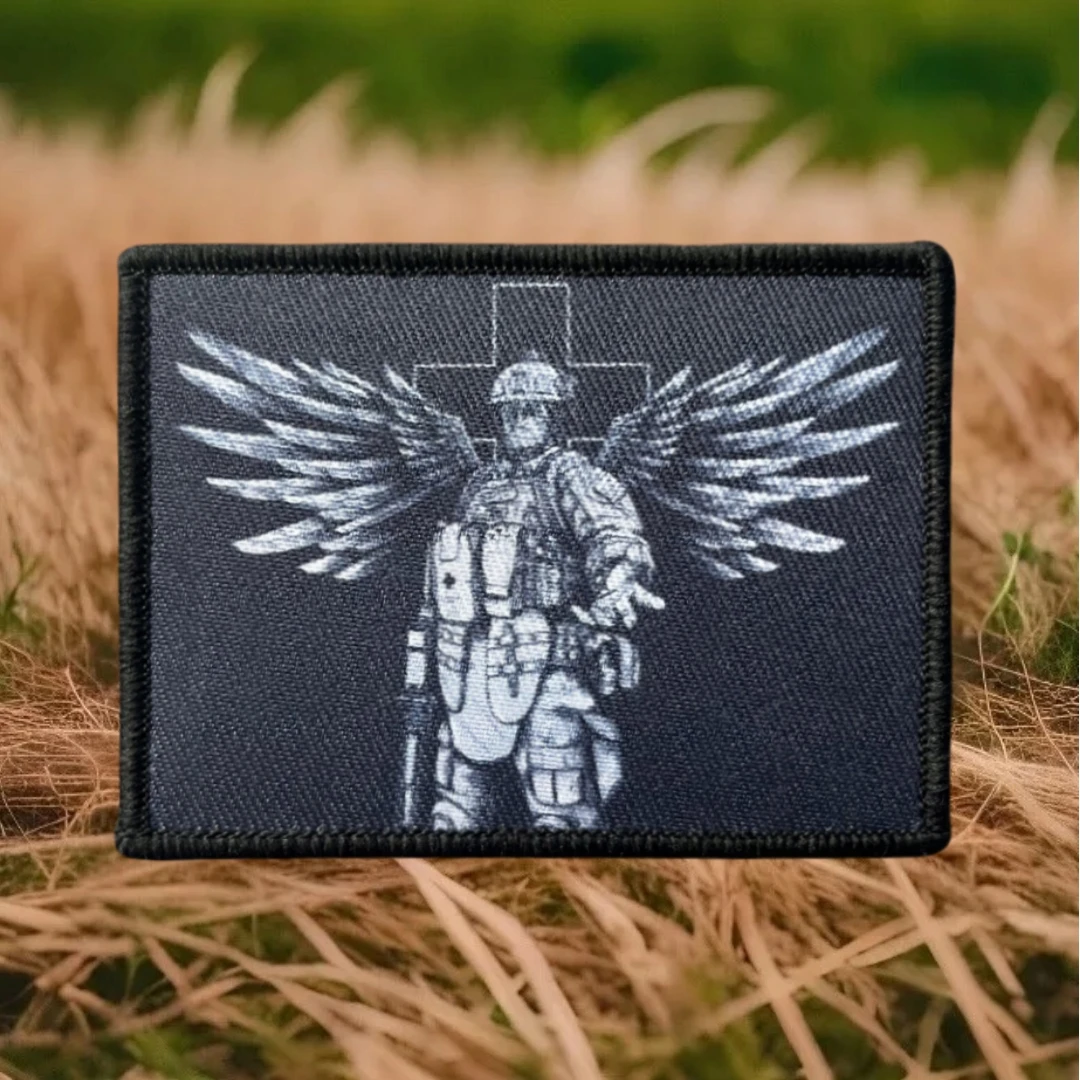 Parche moral Arcángel táctico MOLLE para mochila y ropa - imagen 5