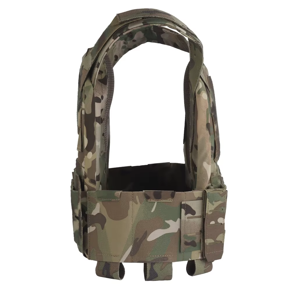 Chaleco táctico Sub-Zero portaplacas camuflado con bolsillo rifle - imagen 5