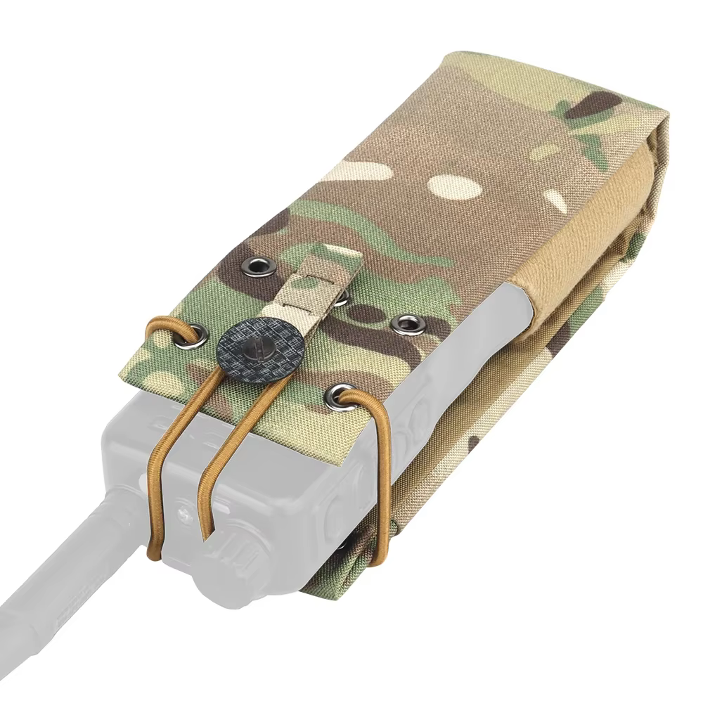 Bolso MOLLE porta radio táctico – Compatible con emisoras - imagen 5