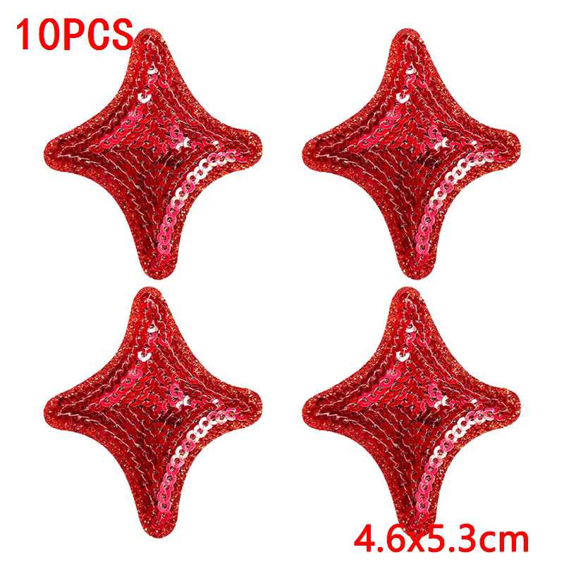 Parche bordado estrellas con lentejuelas – para coser o planchar - imagen 5