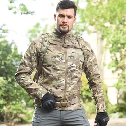 Chaqueta táctica impermeable ripstop – Cazadora field para campo y outdoor