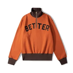 Jersey Táctico OKONKWO Cuello Alto con Cremallera Bordado