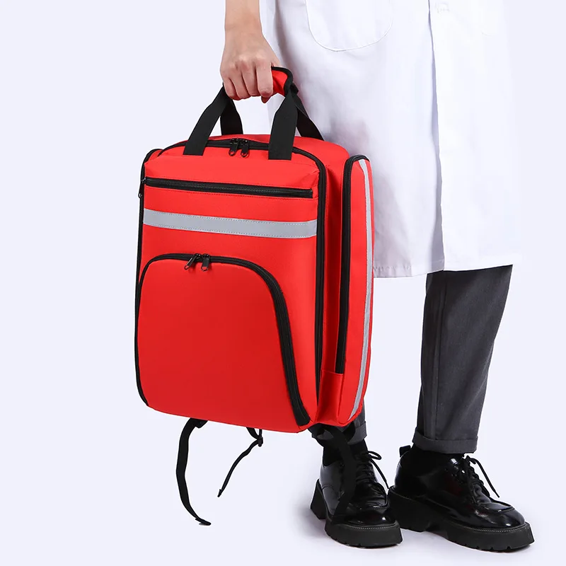 Mochila de emergencia impermeable con botiquín y desfibrilador - imagen 5