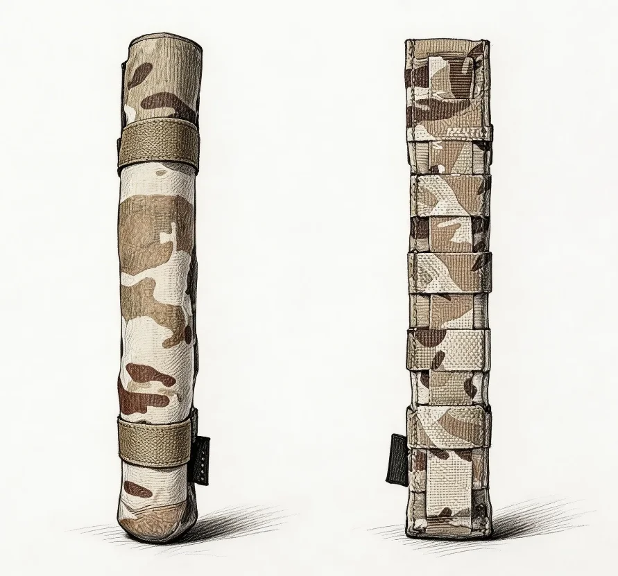 Bolsa táctica Molle de nailon para airsoft, paintball y outdoor - imagen 4