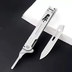 Herramienta EDC acero inoxidable multifunción rompeventanas y cuchillo de supervivencia