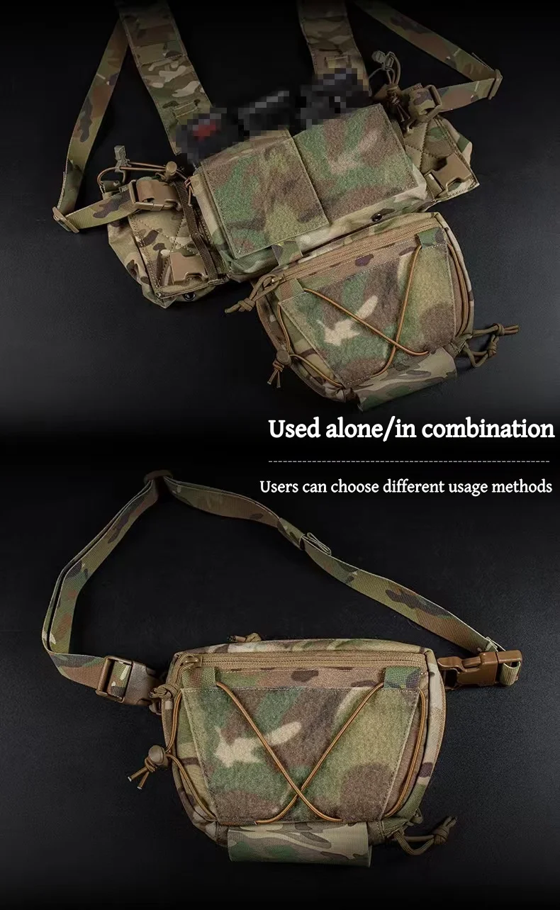 Bolsa MOLLE OphidianTac vista frontal