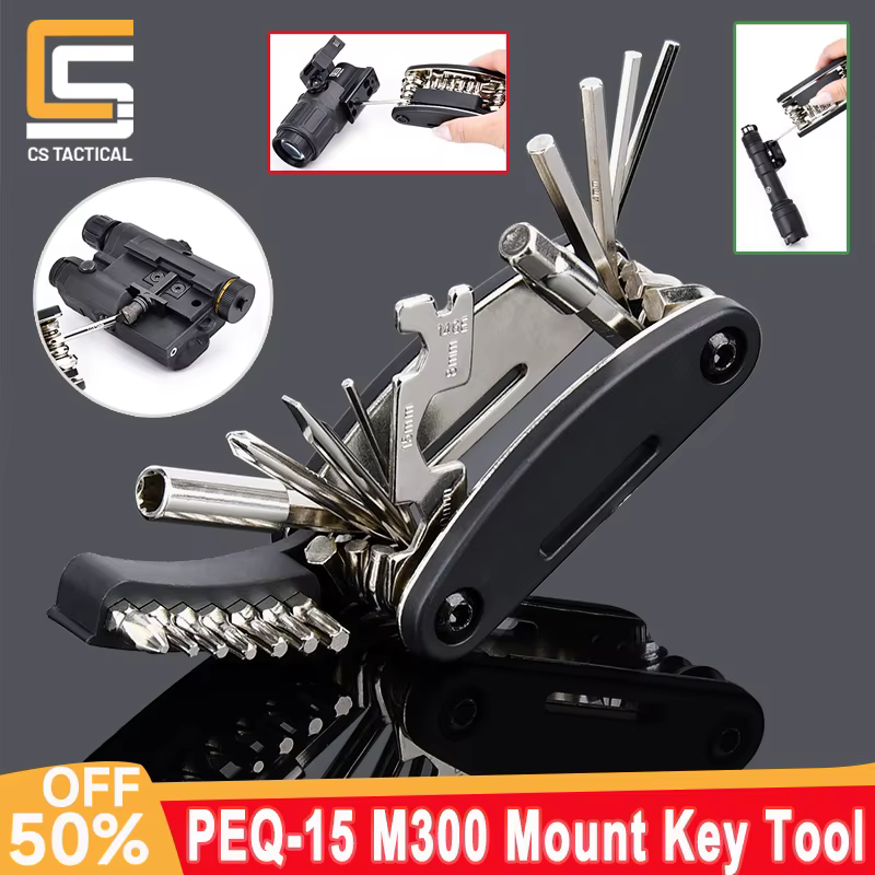 Llave táctica hexagonal multifuncional para accesorios - imagen 4