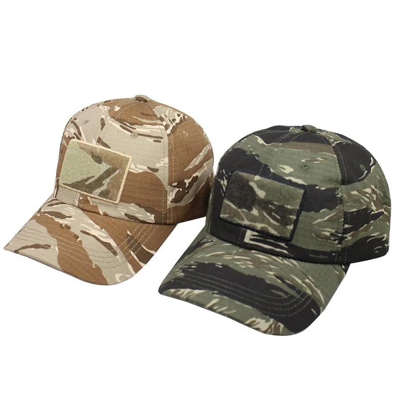 Gorra táctica outdoor de nailon y algodón con protección solar - imagen 5