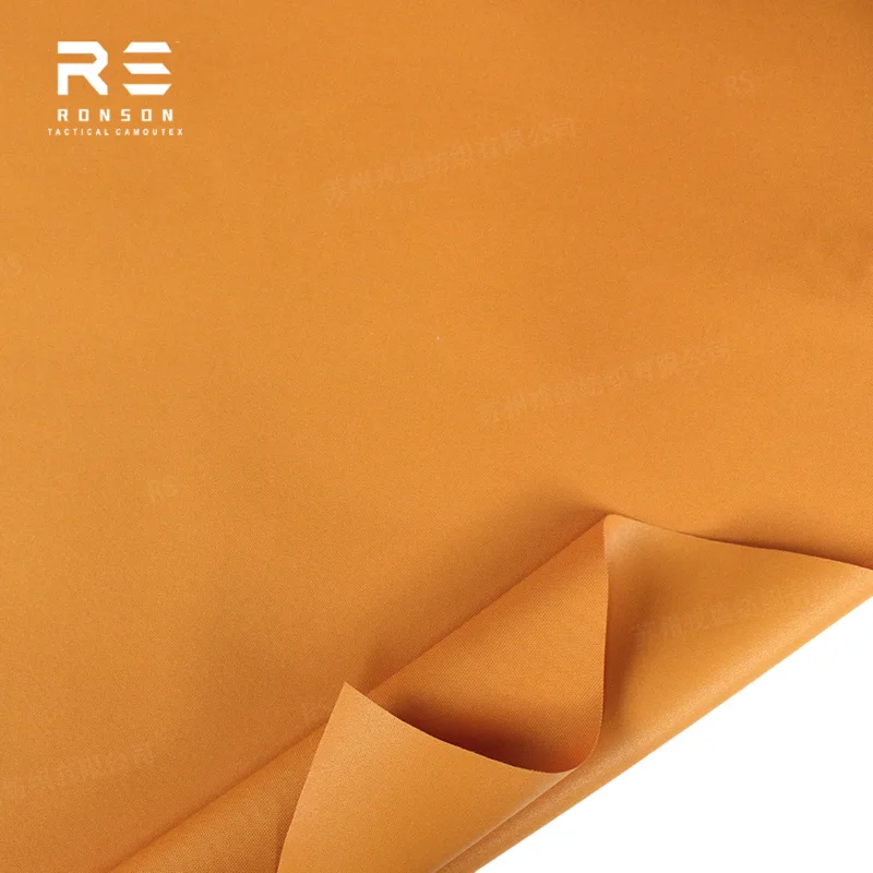 Tela táctica Cordura PU naranja oscuro impermeable para exterior - imagen 5