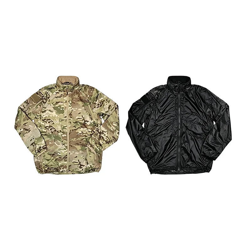 Chaqueta táctica negra plegable multiusos ligera antiinfrarrojos UV - imagen 3