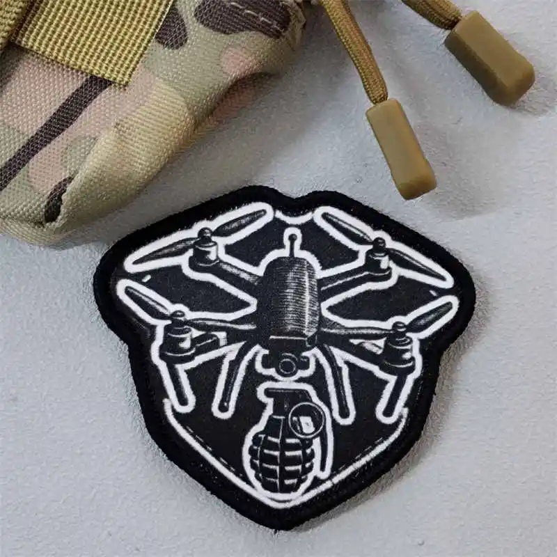 Insignia para ropa con acabado impreso