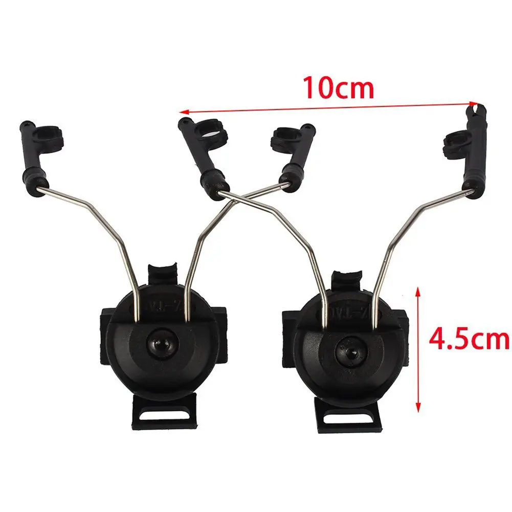 BOOIU Soporte de riel para auriculares - casco táctico, acero inoxidable - imagen 3