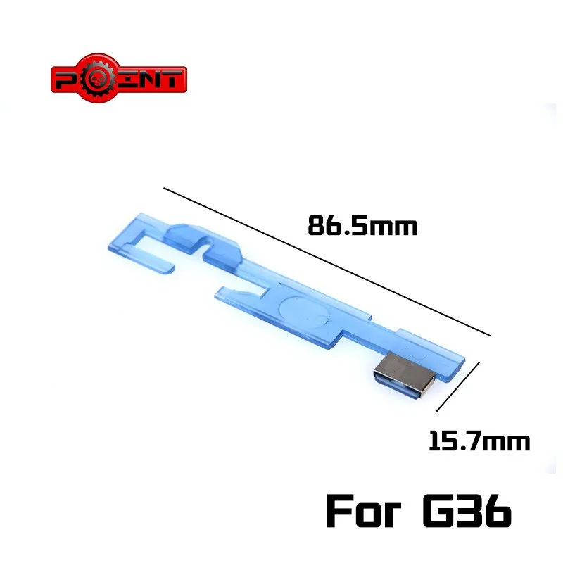 Placa selectora AEG airsoft - Repuesto gearbox M4 AK G36 AR15 - imagen 2
