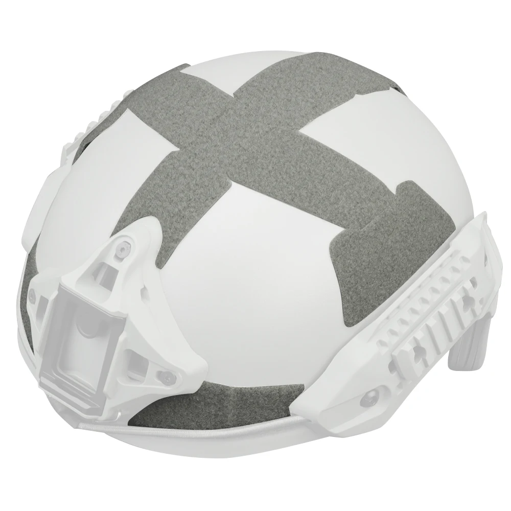 Sistema gancho bucle adhesivo para casco MK táctico - imagen 3