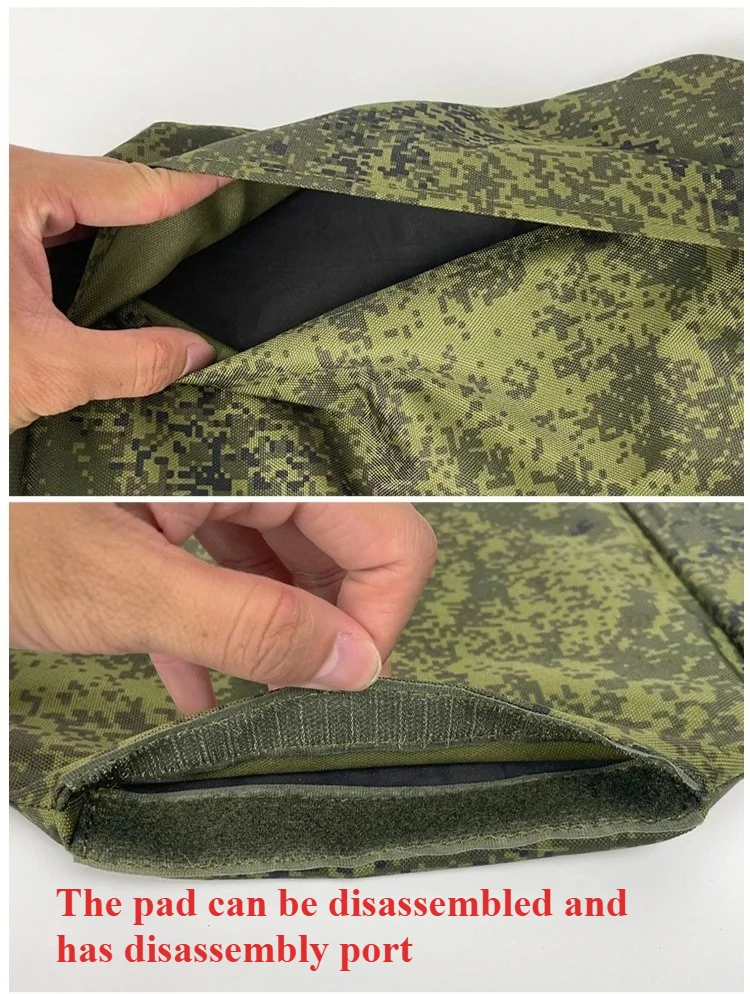 Almohadilla táctica aislante verde EMR 6b49 impermeable para camping - imagen 3