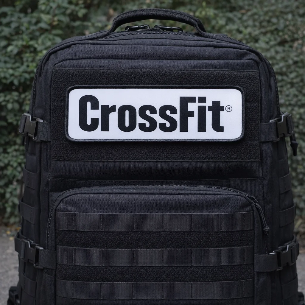 Brazalete táctico con parche CrossFit para ropa, mochilas y chalecos - imagen 2