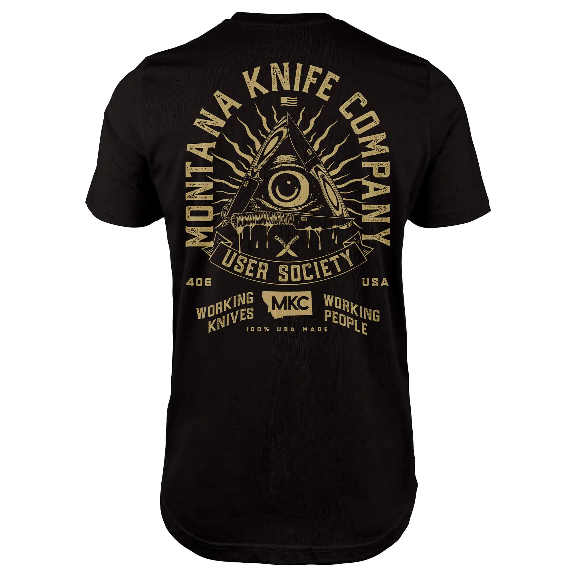 Camiseta táctica MKC User Society 2026 unisex lujo - imagen 4