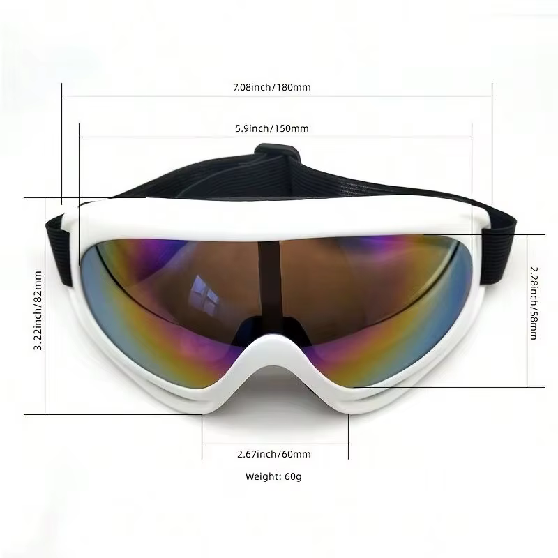 Gafas de esquí polarizadas UV400 marco grande antiniebla - imagen 2