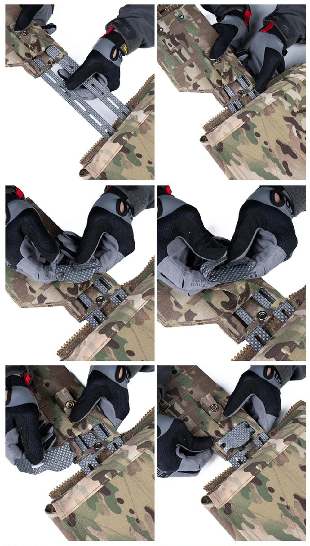 Chaleco portaplacas LV-120 para actividades al aire libre