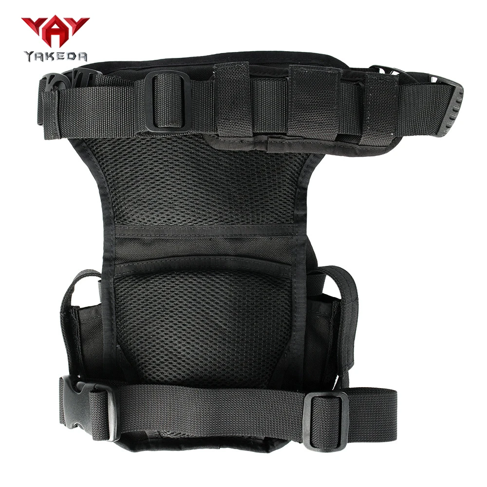 YAKEDA Bolsa táctica de pierna para ciclismo y viajes - imagen 4