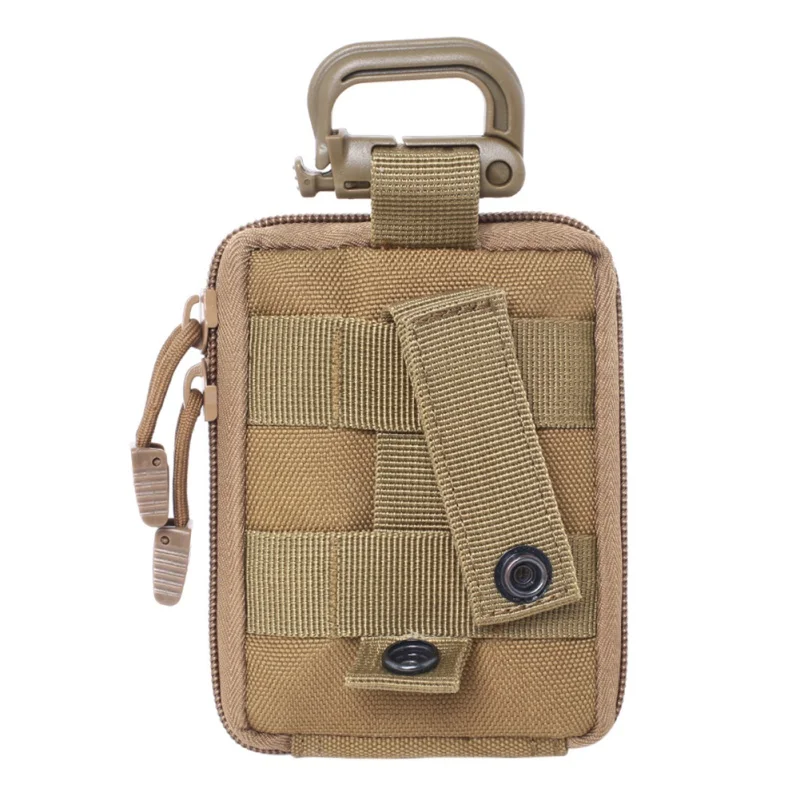 Bolsa táctica MOLLE EDC multifuncional con gancho y bucle para caza - imagen 2