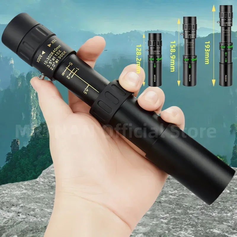 Monocular de largo alcance con trípode y soporte para móvil - imagen 4